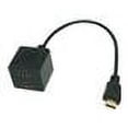 thumbnail image 2 of Bytecc BTA-036 - HDMI adapter - HDMI female to 19 pin micro HDMI Type D male - 1 ft - black, 2 of 2