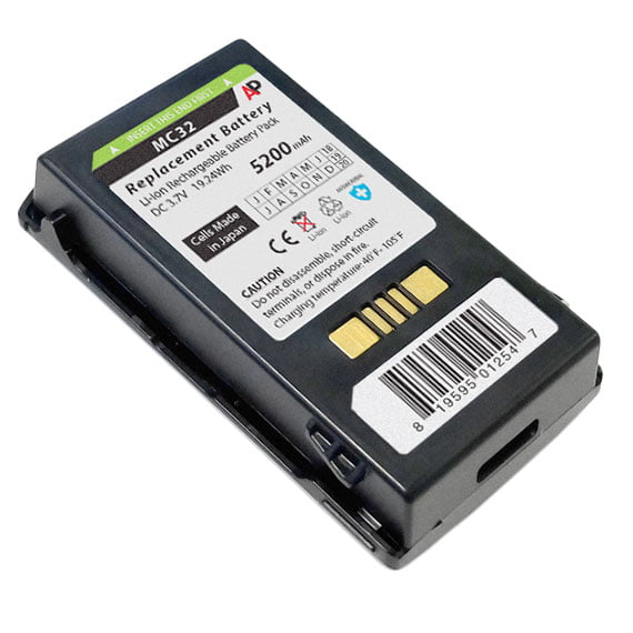 5200 mAh Artisan Power Motorola/Symbol MC30x0 Image & MC3090G Scanners Replacement Battery