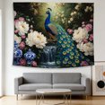 thumbnail image 4 of FLASHLUMI 90"×60" Tapestry, Decorative Wall Hanging for Bedroom Living Room Office Home Decor, 4 of 8