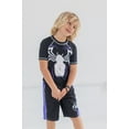 thumbnail image 2 of Marvel Avengers Venom Toddler Boys Rash Guard and Swim Trunks Outfit Set Toddler to Big Kid, 2 of 5