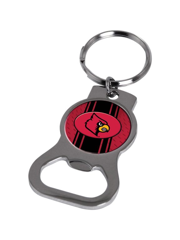 Fashion Ncaa Univ. Of Louisville Bottle Opener Key Ring By Rico Industries (1.5 X 3.75) Made In China gc6427