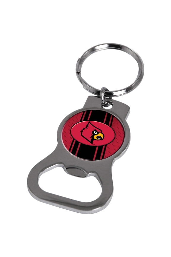 Fashion Ncaa Univ. Of Louisville Bottle Opener Key Ring By Rico Industries (1.5 X 3.75) Made In China gc6427