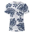 thumbnail image 4 of Qertyioot T-shirt à Manches Courtes Imprimé pour Hommes, Col Rond, Mode Décontractée, Manches Courtes, Économies d'Été, 4 of 5