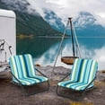 thumbnail image 1 of Harmijoy 2 Pack Low Folding Beach Chairs for Adults, Lightweight and Portable Camping Chairs with Cushion, Quick-Drying Cotton and Aluminum, 1 of 8