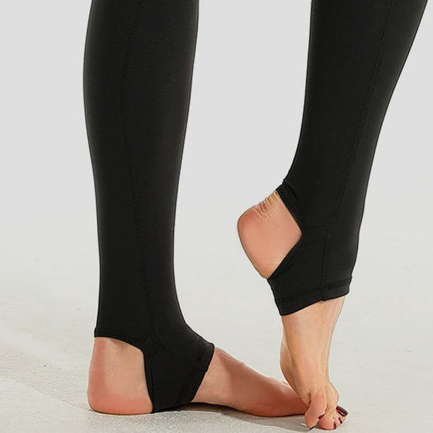 Amdohai Women's Stirrup Leggings Quick Dry High Waist Push Up Tights Long  Yoga Pants for Sport Fitness Running 