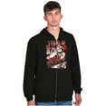 thumbnail image 3 of Cool Urban Popeye Talk is Cheap Zip Hoodie Sweatshirt Men Brisco Brands M, 3 of 6