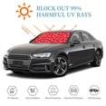 thumbnail image 6 of Bingfone Red Love Heart Car Windshield Sunshade,Sun Foldable Sun Shield Sun Visor For Car - Small, 6 of 7
