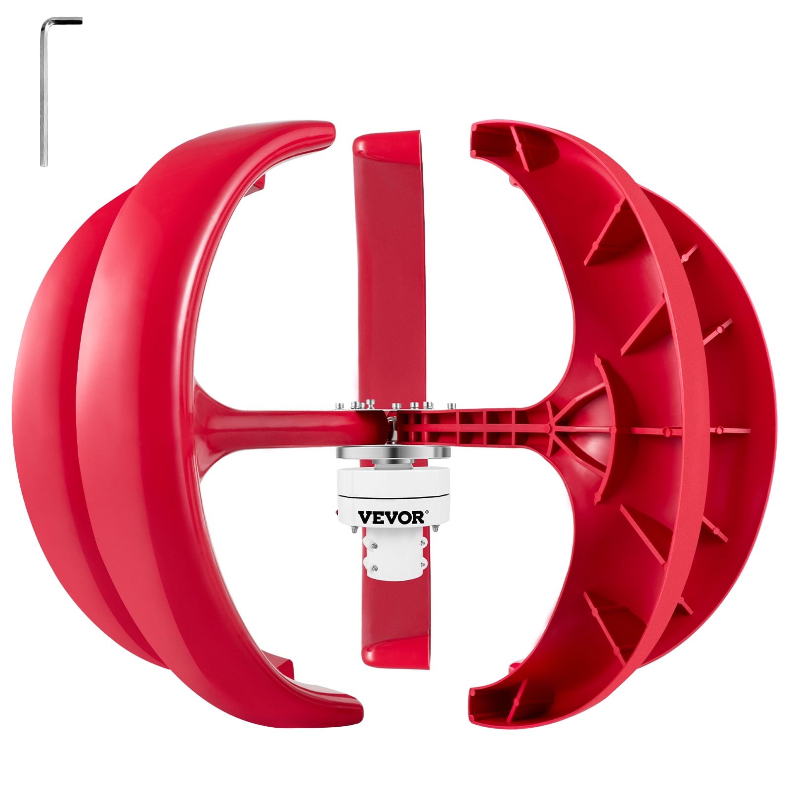 VEVOR Lantern Wind Turbine, 12V/100W Vertical Turbine Generator, 35