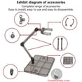thumbnail image 2 of 1Set Action Figure Base Suitable Display Stand Bracket for HG 1/144 Cinema Game, 2 of 18