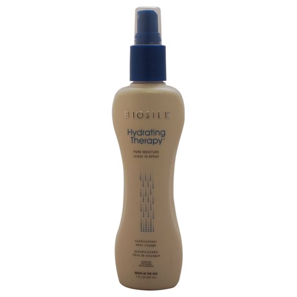 Hydrating Therapy Pure Moisture Leave In Spray by Biosilk for Unisex - 7 oz Hair Spray