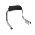 thumbnail image 1 of For Royal Enfield Classic Rear Back Rest Pillion Chrome Grab Bar Rubber, 1 of 5