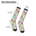 thumbnail image 5 of Balery Vector Mexican Otomi Style Bright Fun Novelty Socks Men'S Women'S Crew Socks Funny Crazy Novelty Socks Quirky And Cool Socks, 5 of 9