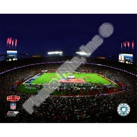 Sun Life Stadium Super Bowl XLIV National Anthem - 13 Sports Photo - 10 x