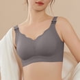 thumbnail image 4 of Bixock Nursing Bras for Breastfeeding Seamless Ultra Comfort Maternity Bra Jelly Bra Breathable Lingerie Wear for Daily Postpartum Pregnant Wear, 4 of 7