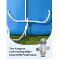 thumbnail image 5 of POOLHACKER Split Swimming Pool Hose Plunger Valve, 2 in 1 Hose Plunger Valve Swimming Pool Part for Filter Circulation System, 5 of 6