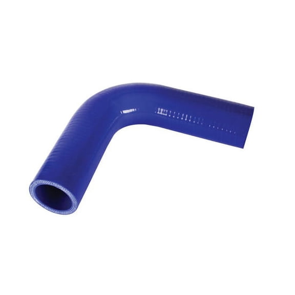 AFCO 1.25 ID 90 Degree, 12 High-Temp Silicon Radiator Hose, Blue