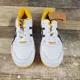 thumbnail image 2 of Asics EX89 Mens Shoes Sz 7 Athletic White Midnight Navy Yellow Leather Sneakers, 2 of 6