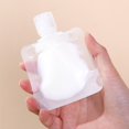 thumbnail image 3 of 30/50/100ml Lotion Dispenser Bag Travel Reusable Leakproof Refillable Pouches Shampoo Liquid Cosmetic Package Storage Container, 3 of 10