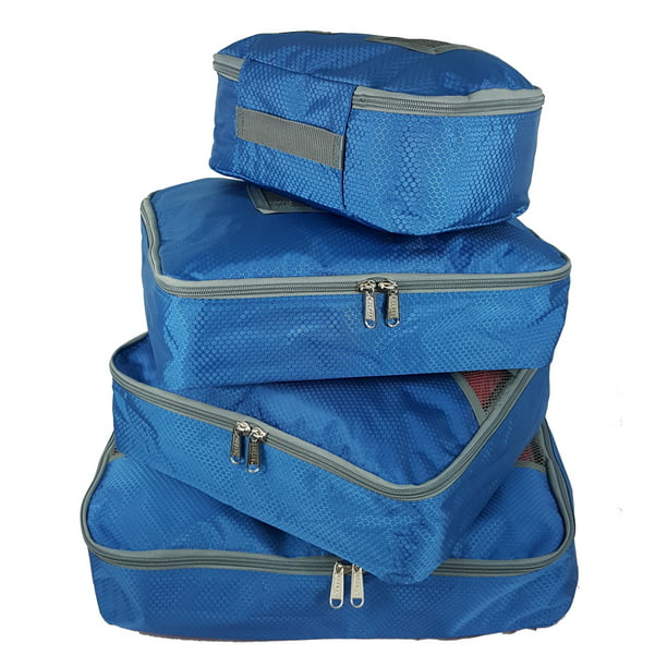 K-Cliffs - Travel Packing Cubes 4Pcs Set Luggage Packing Organizer