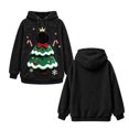 thumbnail image 5 of Afdoent Pet Carrier Hoodie Women Men Christmas Sweatshirt with Front Pocket Carry Pouch for Small Dogs and Cats Funny Holiday Graphic Hooded Sweatshirt, 5 of 5