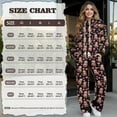 thumbnail image 6 of SCRAWLGOD Valentine's Day Decor Heart Sloth Print Pink Black Lounge Sets for Women Turtleneck Pullover Sweatshirt Wide Leg Sweatpants Fashion 2 Piece Outfits Casual Sweatsuit Comfortable Tracksuit, S, 6 of 7