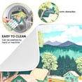 thumbnail image 2 of Dish Drying Mat for Kitchen Counter | Reversible, Super Absorbent & Hanging | 16x18 / 18x24 Inch (S/M)，Peaceful Life, 2 of 8