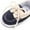 Navy blue, variant on Luxsea Infant Sneaker Baby Boy Toddler Stitching Straps Soft Bottom Non-slip Casual Shoes
