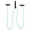 Green, variant on Overhead Shoulder Pulley for Rotator Cuff Rehab Physical Therapy Exercise Rope Green, 16 in / 40.6 cm