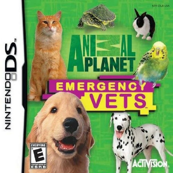 Restored Animal Planet: Emergency Vets (Nintendo DS, 2009) Pet Game (Refurbished)