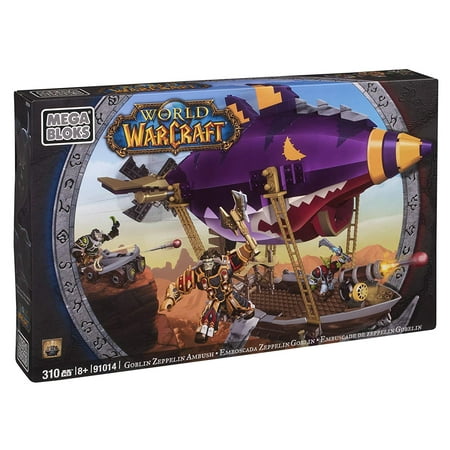 Mega Bloks World of Warcraft Goblin Zeppelin Play Set