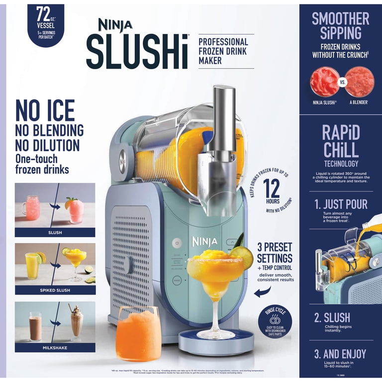 Ninja SLUSHi 72-Oz Frozen Drink Machine with RapidChill Technology