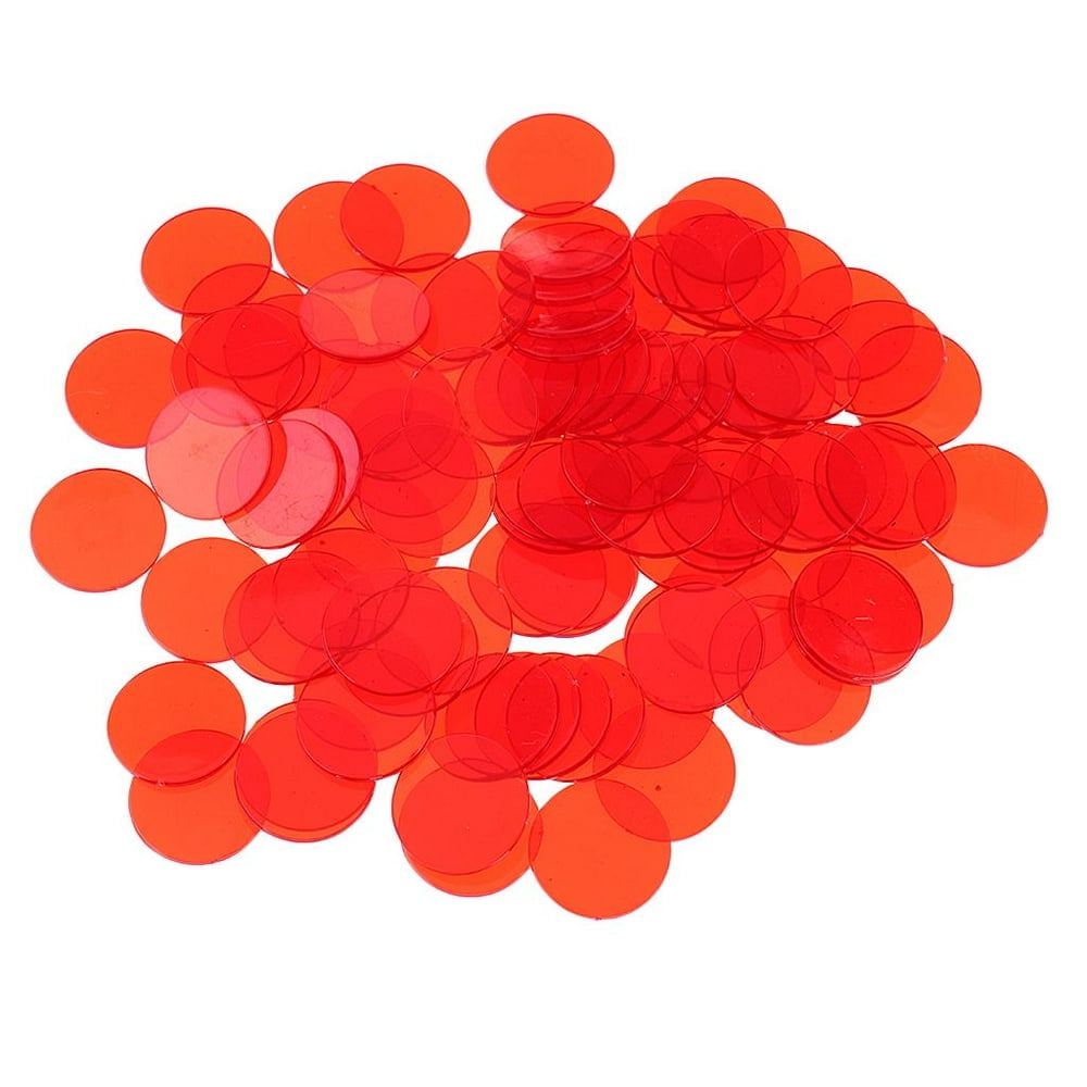 YH Poker Lot de 1000 marqueurs de jetons de bingo – Disques en plastique pour jeu de bingo, idéal pour les fêtes, les salles de classe, les soirées de bingo, couleur verte