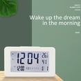 thumbnail image 6 of Viflosae Smart Night Digital Alarm Clock With Indoor Temperature Operated Desk Small Clock Electronics Gadgets, 6 of 8