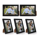 thumbnail image 1 of Portaretrato Marco Para Foto MALUBERO Decoración de Hogar 5 Pzs Negro, 1 of 3