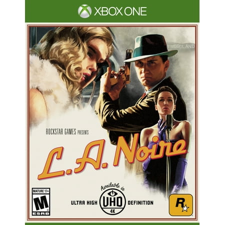 L.A. Noire, Rockstar Games, Xbox One, (Best Xbox Enhanced Games)
