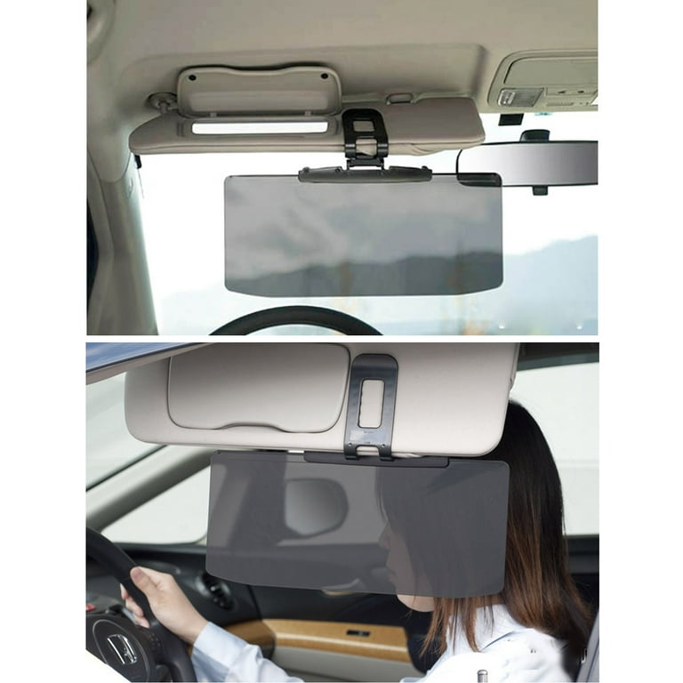 Car Sun Visor Anti-Glare Extender Polarized Lens Front Windshield