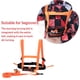 thumbnail image 4 of Kids Skiing Safety Correa Nylon Cinturón Deporte Snowboarding Patinaje Aprendizaje Multifuncional Mango Arness Correa Para Principiante Naranja Kearding OD003171-03, 4 of 7