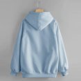 thumbnail image 5 of ZSQDM Under $15 Sweatshirts For Teen Girls Polyester,Spandex Women'S Hoodies & Sweatshirts Blue Women'S Nylon Hoodie Xl, 5 of 6