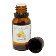 thumbnail image 2 of Lemon Essential Oil - 1/2 fl oz (15 ml) Glass Bottle w/ Euro Dropper - 100% Pure Essential Oil by GreenHealth, 2 of 7