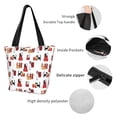 thumbnail image 4 of Balery Cute Cat And Christmas Gift Bolsa de Hombro con Diseño, Bolsa Grande y Duradera, Bolsa Versátil para Compras, 4 of 6