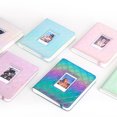 thumbnail image 3 of Album Photo, Couverture en Cuir PU Couverture Rigide Album Photo, Pages Transparentes en PVC Imperméables, Contient 288 Photos, pour Photos de 3 Pouces, Cartes, Billets, 3 of 7