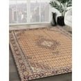 thumbnail image 2 of Ahgly Company Indoor Rectangle Traditional Sienna Brown Medallion Area Rugs, 2' x 5', 2 of 6