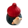thumbnail image 2 of Fox Run Gnome Garlic Keeper, Ceramic Garlic Holder and Lid, 5" x 6.25", 2 of 6