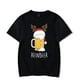 thumbnail image 1 of Ropa de pareja divertida de Navidad, Winedeer y Reno, cerveza, parejas, hombres y mujeres, diseño de Feliz Navidad, camisetas de amantes, 1 of 4