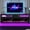 58''/Black, variant on AHB 58'' Fireplace TV Stand with LED Light & Storage Cabinet, Electric Fireplace for TVs up to 65 inches, Black