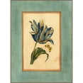 thumbnail image 3 of Vision Studio 12x14 Black Modern Framed Museum Art Print Titled - Crackled Spa Blue Tulip II, 3 of 5