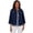 Navy, variant on Alfred Dunner Womens Pearl Trim Denim Jacket