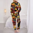 thumbnail image 5 of Bingfone Womens Pajama Sets Cars Print,Long Sleeve Loungewear Pajamas Set-X-Large, 5 of 9
