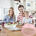 thumbnail image 2 of Round Food Cover for Dining Table - Breathable Kitchen Mesh Dome for Meals, Universal Rice & Food Protector with Sturdy Frame, 2 of 6