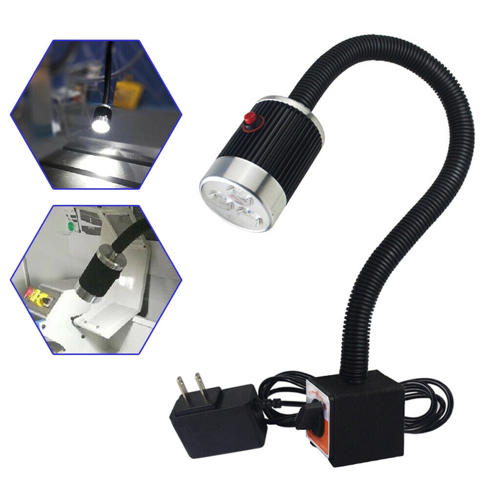 CNC Base Work Light Gooseneck Machine Lathe LED Lamp Uniform